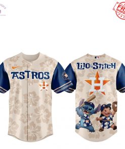Houston Astros x Lilo & Stitch 2025 Limited Baseball Jersey
