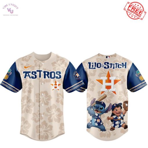 Houston Astros x Lilo & Stitch 2025 Limited Baseball Jersey