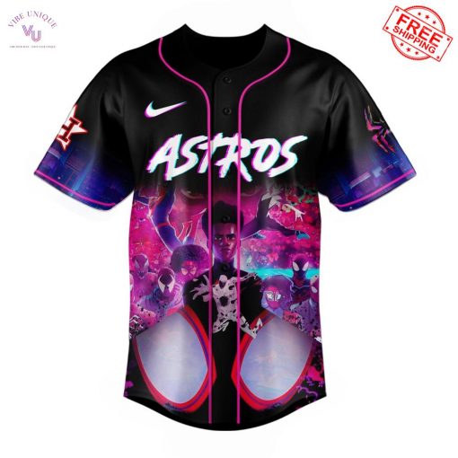 Houston Astros x Spider-Man Across the Spider Verse Special Jersey