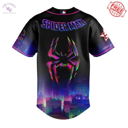 Houston Astros x Spider-Man Across the Spider Verse Special Jersey