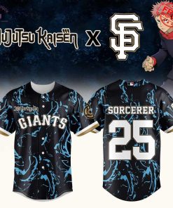 JJK 2025 x San Francisco Giants Personalized Limited Baseball Jersey