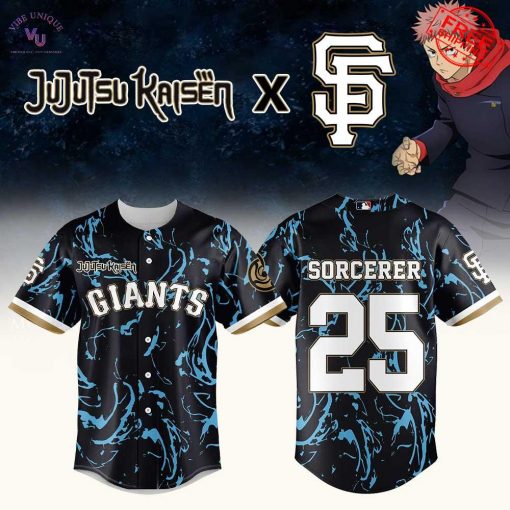 JJK 2025 x San Francisco Giants Personalized Limited Baseball Jersey