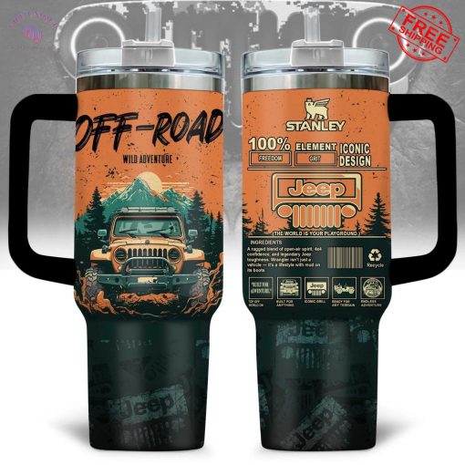 Jeep Off-Road Wild Adventure Special 40oz Stanley Tumbler