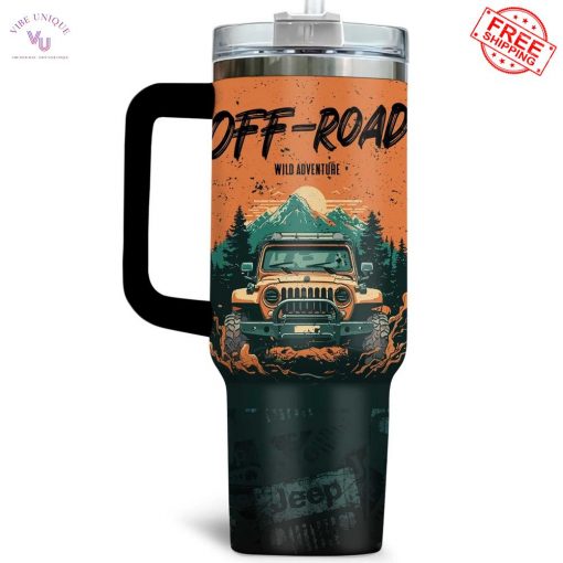 Jeep Off-Road Wild Adventure Special 40oz Stanley Tumbler