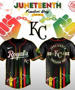 Kansas City Royals x Juneteenth Freedom Day 2025 Special Jersey