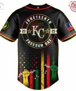 Kansas City Royals x Juneteenth Freedom Day 2025 Special Jersey 3