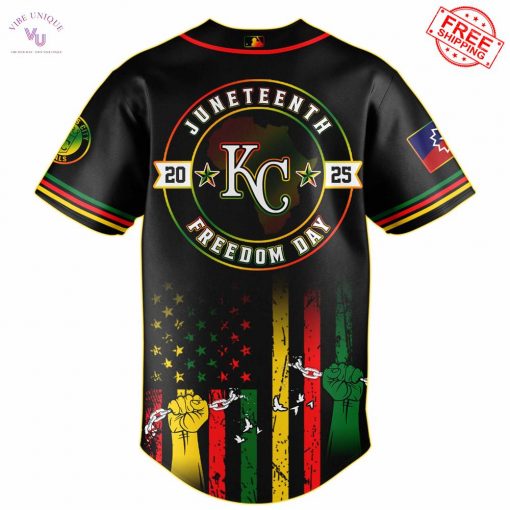Kansas City Royals x Juneteenth Freedom Day 2025 Special Jersey