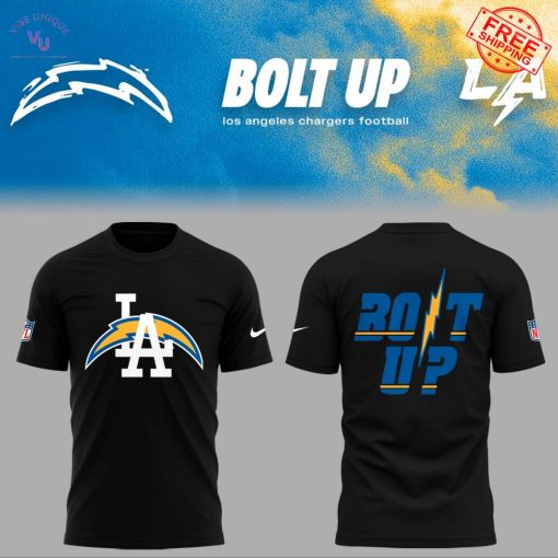 LA Chargers Bolt Up 2025 Limited Merch Collection