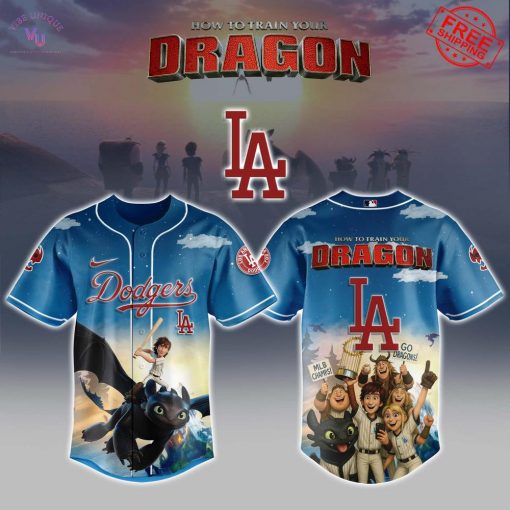 LA Dodgers How To Train Your Dragon Limited Jersey