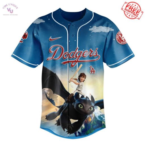 LA Dodgers How To Train Your Dragon Limited Jersey