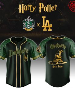 LA Dodgers x Houses of Hogwarts Limited Baseball Jersey 3