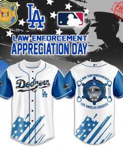 LA Dodgers x Law Enforcement Appreciation Day 2025 Special Jersey 1