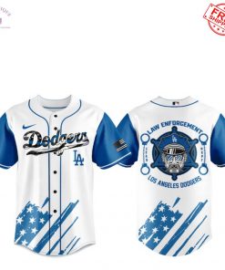 LA Dodgers x Law Enforcement Appreciation Day 2025 Special Jersey 2
