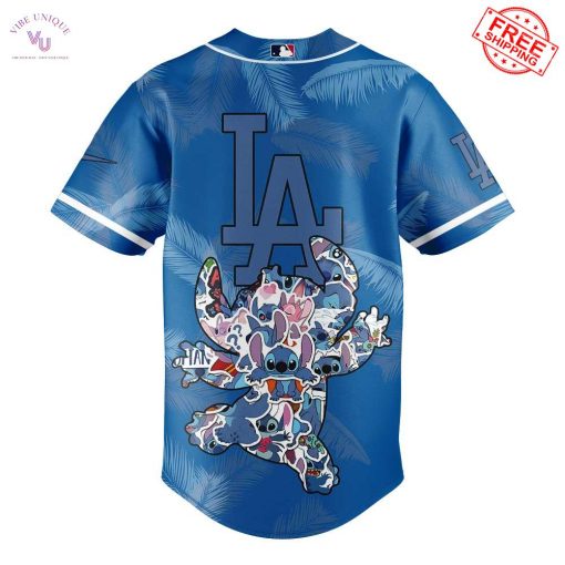 LA Dodgers x Stitch 2025 Limited Baseball Jersey