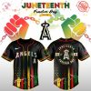 Los Angeles Dodgers x Juneteenth Freedom Day 2025 Special Jersey