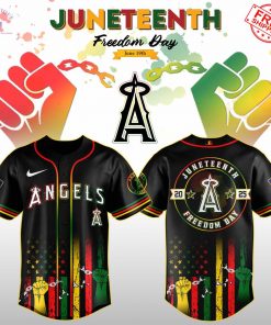 Los Angeles Angels x Juneteenth Freedom Day 2025 Special Jersey