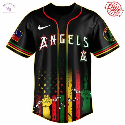 Los Angeles Angels x Juneteenth Freedom Day 2025 Special Jersey