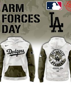 Los Angeles Dodgers Arm Forces Day 2025 Limited Hoodie