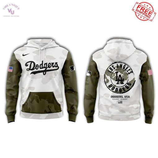 Los Angeles Dodgers Arm Forces Day 2025 Limited Hoodie