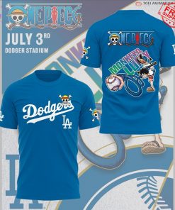 Los Angeles Dodgers One Piece Night July 2025 Limited Merch Collection