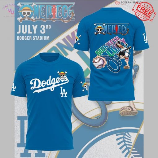 Los Angeles Dodgers One Piece Night July 2025 Limited Merch Collection