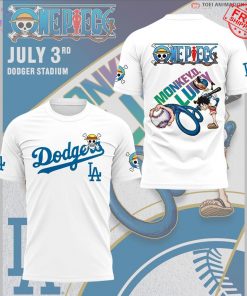 Los Angeles Dodgers One Piece Night July 2025 Limited Merch Collection
