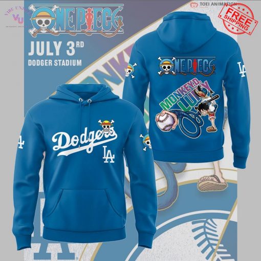 Los Angeles Dodgers One Piece Night July 2025 Limited Merch Collection