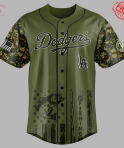 Los Angeles Dodgers x Bass Fishing 2025 Limited Baseball Jersey
