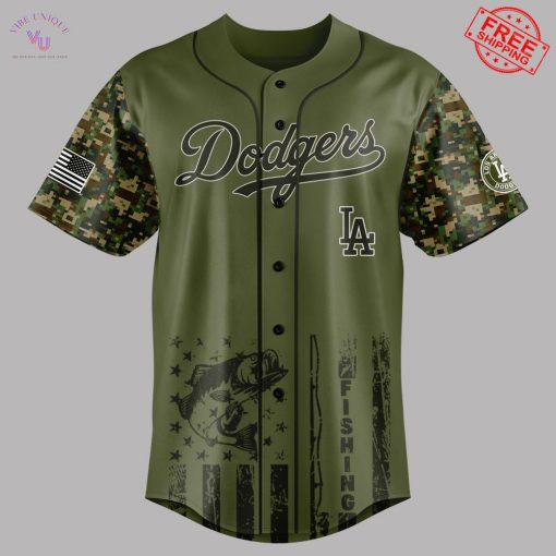 Los Angeles Dodgers x Bass Fishing 2025 Limited Baseball Jersey