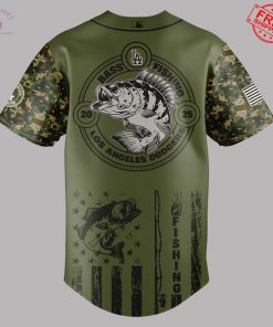 Los Angeles Dodgers x Bass Fishing 2025 Limited Baseball Jersey 3
