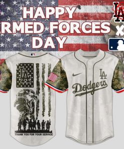Los Angeles Dodgers x Happy Armed Forces Day 2025 Special Jersey