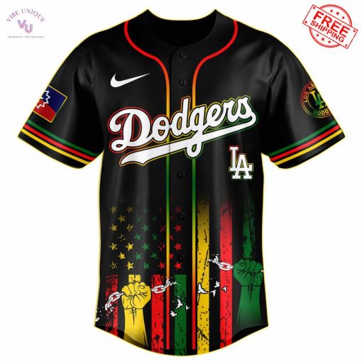 Los Angeles Dodgers x Juneteenth Freedom Day 2025 Special Jersey