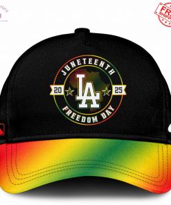 Los Angeles Dodgers x Juneteenth Freedom Day 2025 Special Jersey 4