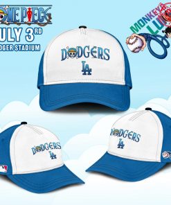 Los Angeles Dodgers x One Piece Monkey D. Luffy 2025 Limited Baseball Jersey