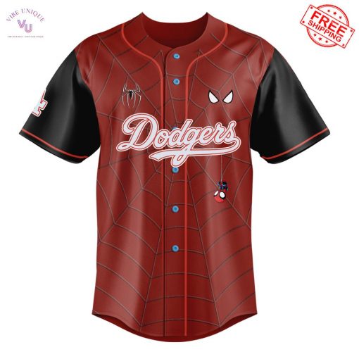 Los Angeles Dodgers x Spider-Man 2025 Special Jersey