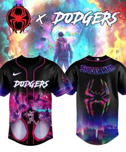 Los Angeles Dodgers x Spider-Man Across The Spider Verse Special Jersey
