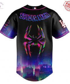 Los Angeles Dodgers x Spider Man Across The Spider Verse Special Jersey 3