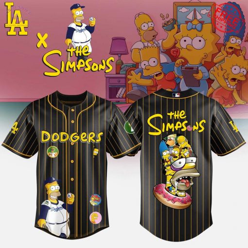 Los Angeles Dodgers x The Simpsons 2025 Limited Jersey