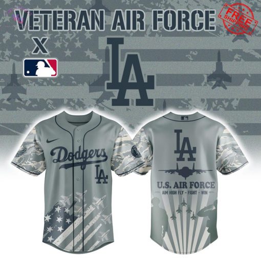 Los Angeles Dodgers x Veteran Air Force 2025 Special Jersey