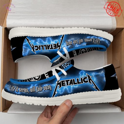 Metallica Life It Seems Will Fade Away Special Hey Dude Shoes