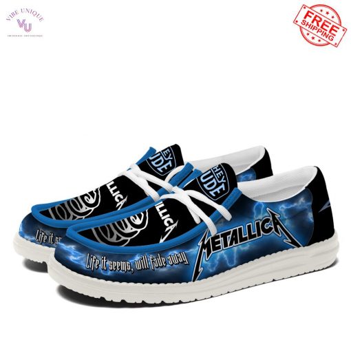 Metallica Life It Seems Will Fade Away Special Hey Dude Shoes