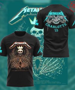 Metallica M72 World Tour Charlotte Limited T-Shirt