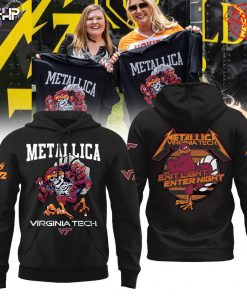Metallica Virginia Tech Exit Light Enter Night Special Shirt Collection