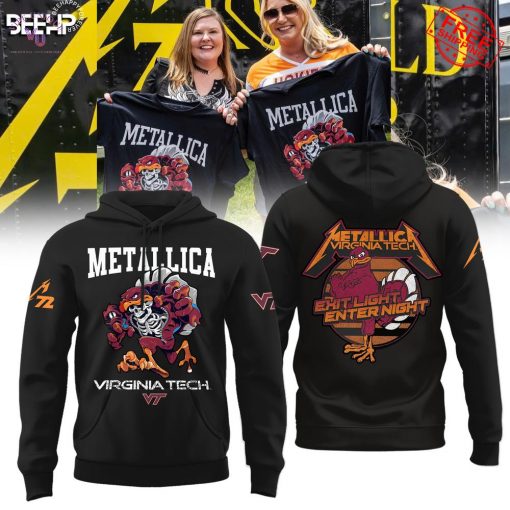 Metallica Virginia Tech Exit Light Enter Night Special Shirt Collection