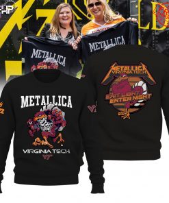 Metallica Virginia Tech Exit Light Enter Night Special Shirt Collection 3