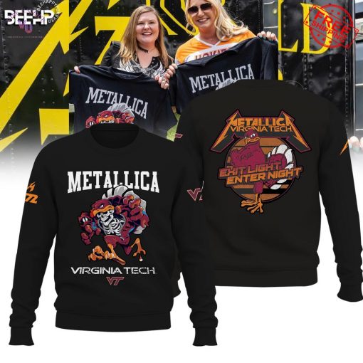 Metallica Virginia Tech Exit Light Enter Night Special Shirt Collection