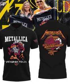 Metallica Virginia Tech Exit Light Enter Night Special Shirt Collection 4