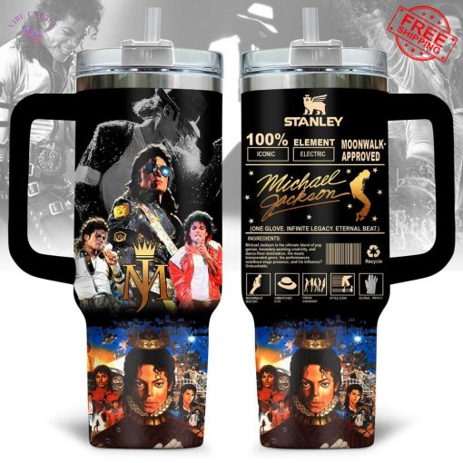 Michael Jackson the King of Pop Limited Stanley Tumbler