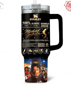 Michael Jackson the King of Pop Limited Stanley Tumbler 3