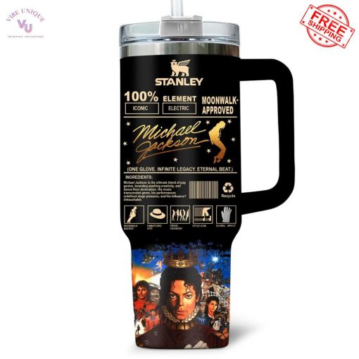 Michael Jackson the King of Pop Limited Stanley Tumbler